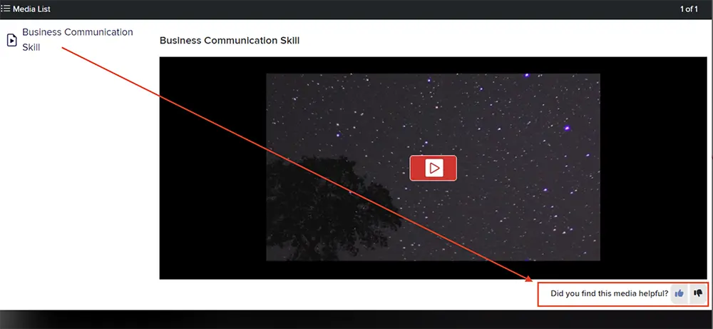 Connect screenshot showing New media Services